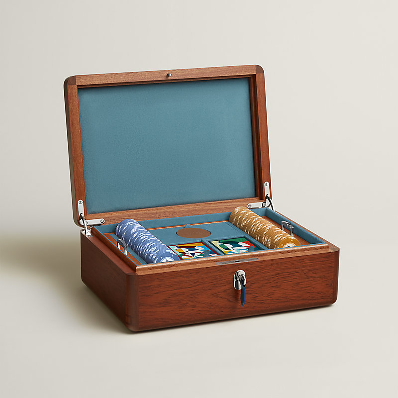 Casaque Show Jumping poker box | Hermès USA